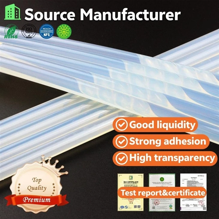 Hot Melt Glue Sticks Transparent Hot Melt Glue Sticks Transparent